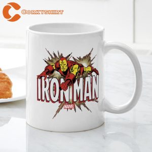 CafePress Iron Man Flying Mug