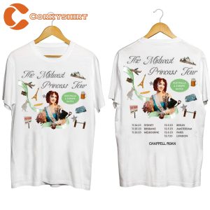 Chappell Roan 2023 The Midwest Princess Tour T-shirt