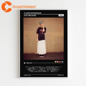 Claire Rosinkranz Album Cover Just Because Poster