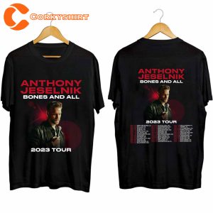 Comedian Anthony Jeselnik Bones and All Tour 2023 Shirt