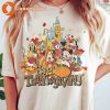 Cute Mickey and Friends Happy Thanksgiving Shirts