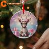 Cute Reindeer Ornament Christmas Decoration Holiday Gift