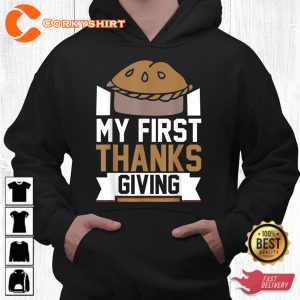 Cutest Turkey In Town Thanksgiving Day Hoodie Shirt