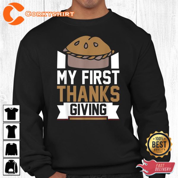 Cutest Turkey In Town Thanksgiving Day Hoodie Shirt