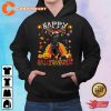 Doberman Happy Hallothanksmas Halloween Thanksgiving Hoodie