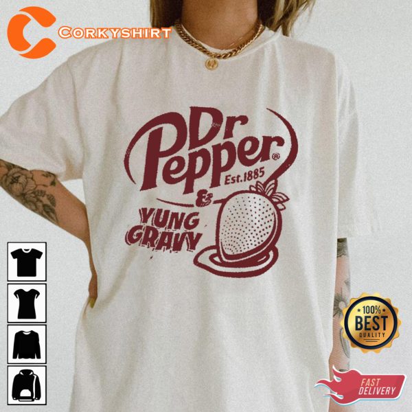 Dr Pepper Shirt Strawberry And Cream