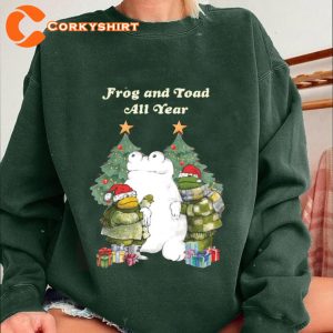Frog And Toad Sweatshirt Christmas Gift