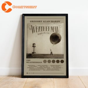 Gregory Alan Isakov Poster The Weatherman Album Cover