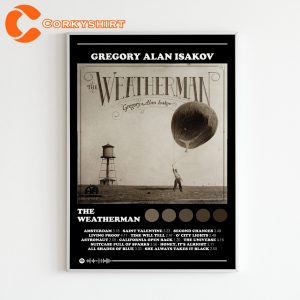 Gregory Alan Isakov Poster The Weatherman Tracklist