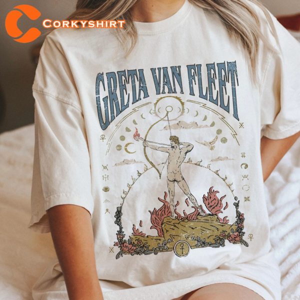 Greta Van Fleet Shirt Dream In Gold