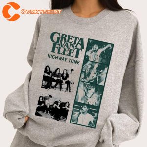 Greta Van Fleet T Shirt Highway Tune Album