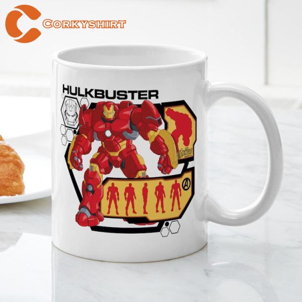 Hulkbuster Chart Mugs CafePress