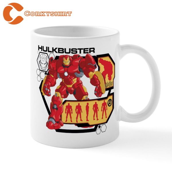 Hulkbuster Chart Mugs CafePress