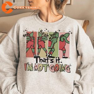 I Love Christmas Sweatshirt From The Grinch