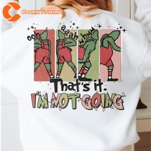 I Love Christmas Sweatshirt From The Grinch