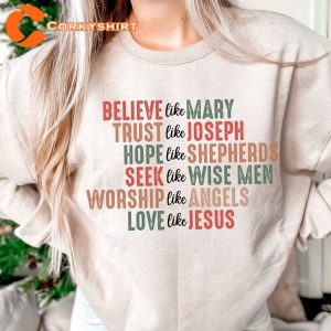 Inspirational Shirts Mary and Josephs Faithfulness