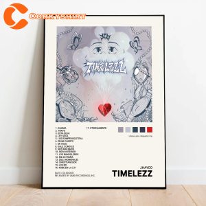 Jhayco Poster Timelezz Album Cover Tracklist