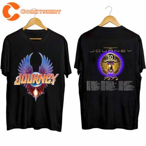 Journey Band Merch Freedom Tour 2024 With Toto