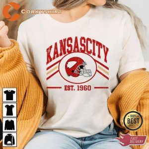 Kansas City Football Est 1960 Shirt