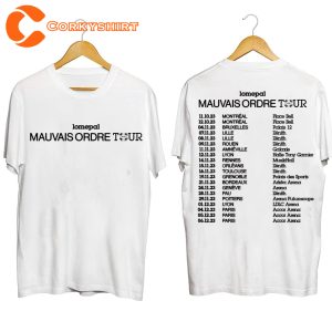 Lomepal Tour Dates 2023 Shirt Fan Gift