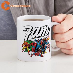 Marvel Comics Fam 11 oz Ceramic Mugs