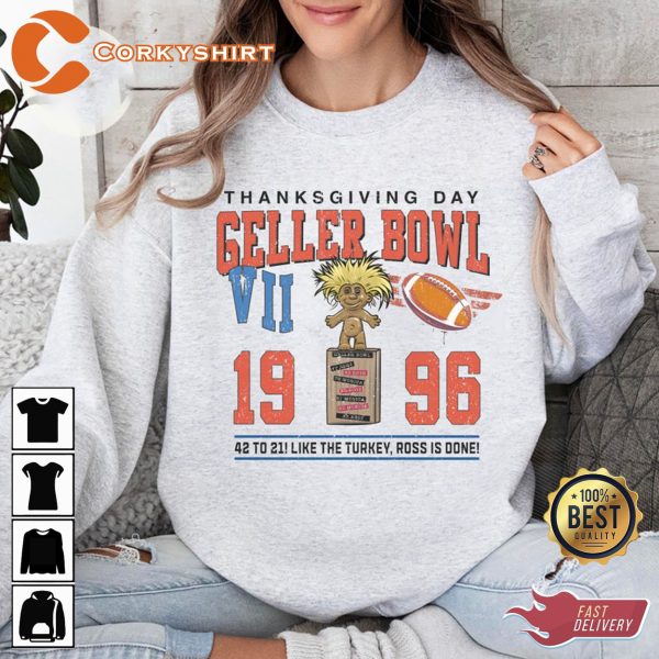 NFL Thanksgiving Day Football Geller Cup Champ Shirt