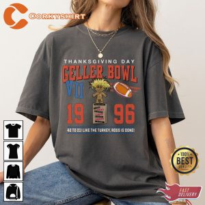 NFL Thanksgiving Day Football Geller Cup Champ Shirt