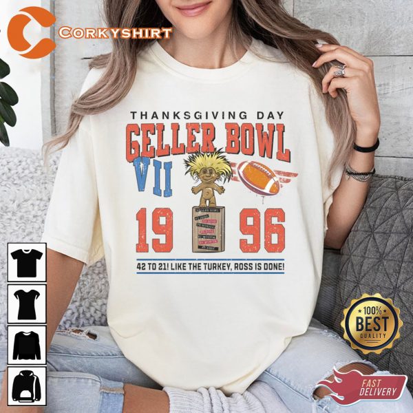 NFL Thanksgiving Day Football Geller Cup Champ Shirt