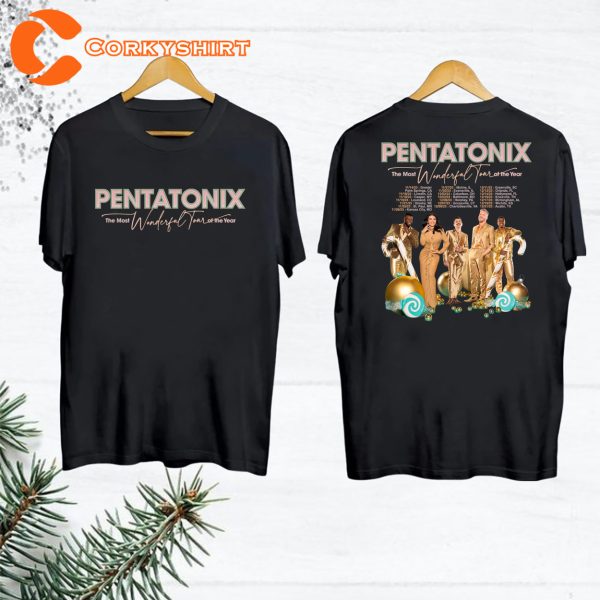 PTX Shirt Pentatonix 2023 The Most Wonderful Tour Of The Year
