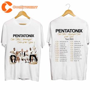 PTX Shirt Pentatonix US Tour 2023 Merch