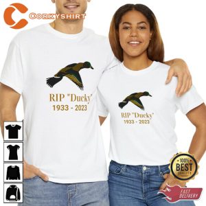 RIP Ducky 1933 2023 David McCallum Tribute Shirt