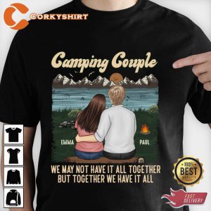Romantic Night Camping Shirt