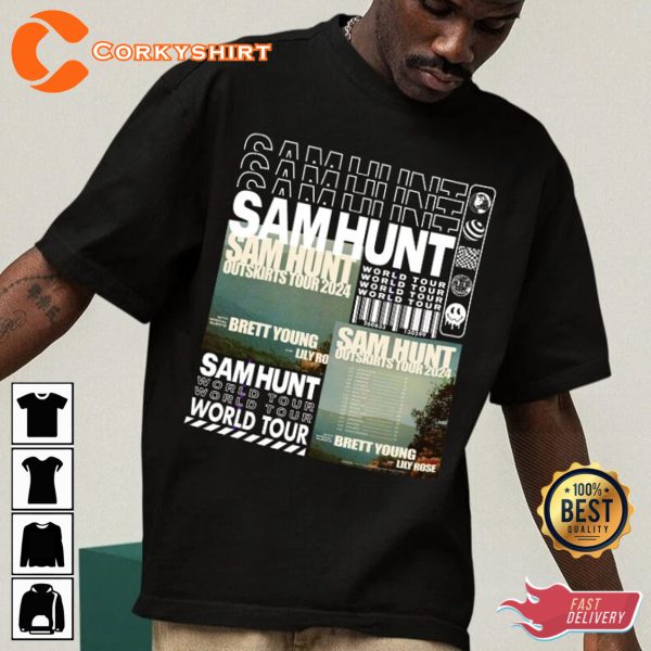 Sam Hunt Tee Shirt Tour 2024