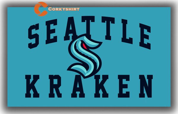 Seattle Kraken Hockey Team Memorable Flag Best Banner