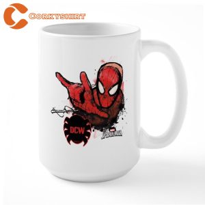 Spider Man Monogram Large Mugs