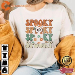 Spooky Bluey T-shirt