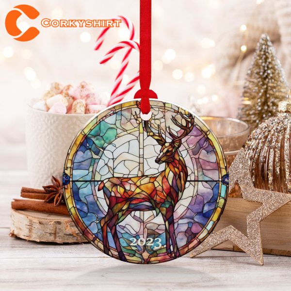 Stag Ornament Christmas Decoration Holiday