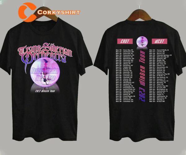 TSO Winter Tour 2023 Trans siberian Orchestra Shirt