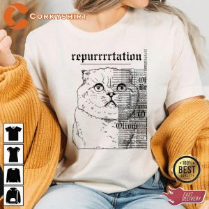 Taylor Swift Reputation Cat Shirt