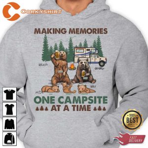 The Best Memories Are Made Camping, Camping memories Shirt