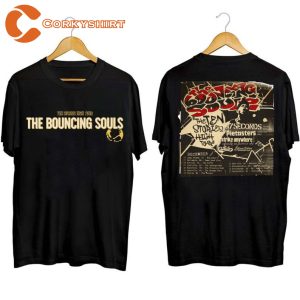 The Bouncing Souls Band Ten Stories High Tour 2023 T-shirt