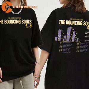The Bouncing Souls Ten Stories High Tour 2023 T-shirt