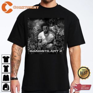 Yo Gotti Gangsta Art Tour 2023 CMG T-shirt