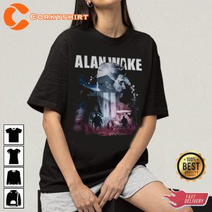 Alan Wake Shirt Horror Game