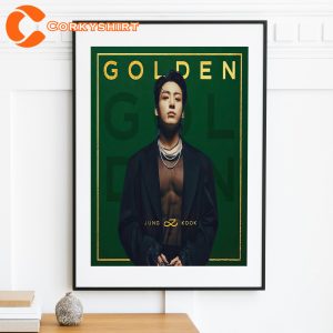 BTS Poster Jungkook Golden Album