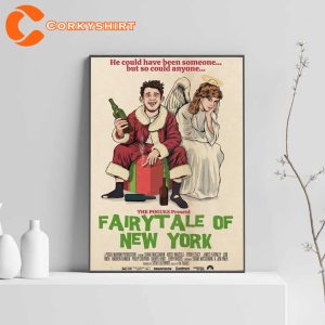 Christmas Poster The Pogues Fairytale of New York
