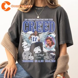 Creed Band Merch The Greatest Halftime Show Ever