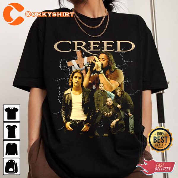 Creed Band Shirt Vintage Rock Band