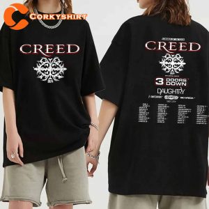 Creed Merch 2024 Summer Of 99 Tour