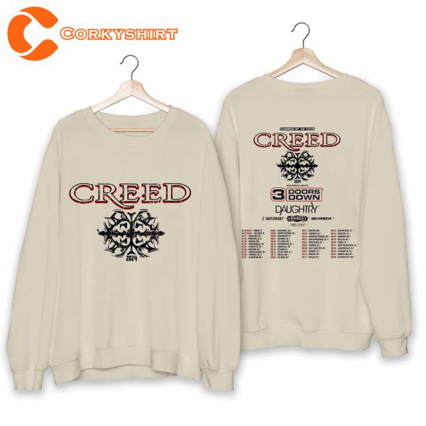 Creed Merch 2024 Summer Of 99 Tour